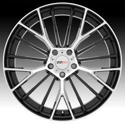 Cray Astoria Machined Black Custom Corvette Wheels 3